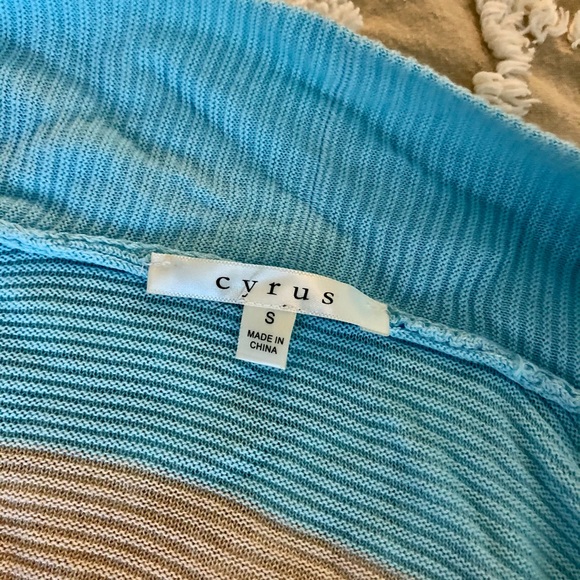 Striped light cardigan sweater - Picture 3 of 3